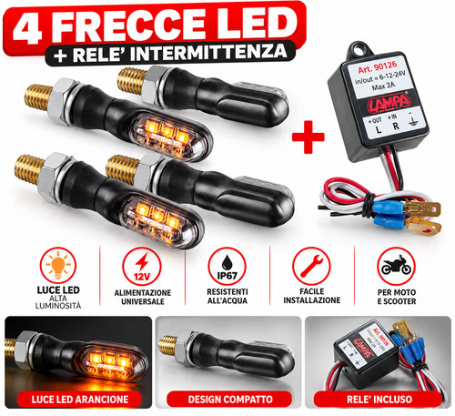 Frecce led moto universali