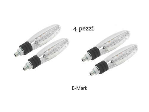 Frecce moto led - 4x, omologate